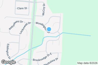 Map image of the property - 748 Woodington Dr