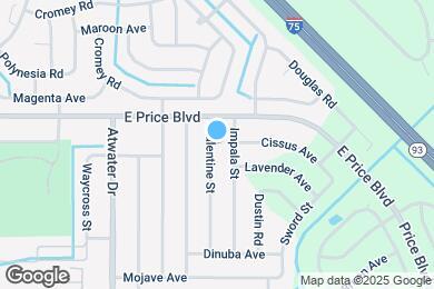 Map image of the property - 1054 Valentine St