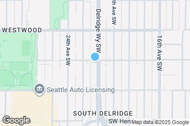 Map image of the property - 8601 Delridge Wy SW