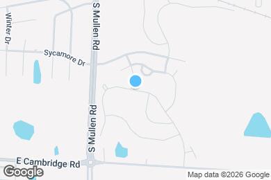 Map image of the property - 707 Shane Ln