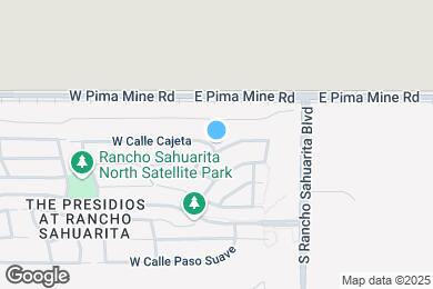 Map image of the property - 154 W Camino Espiga
