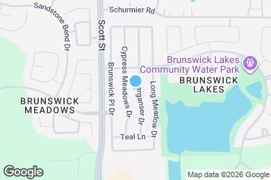 Map image of the property - 14210 Merganser Dr