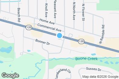 Map image of the property - 4721 W Elm St