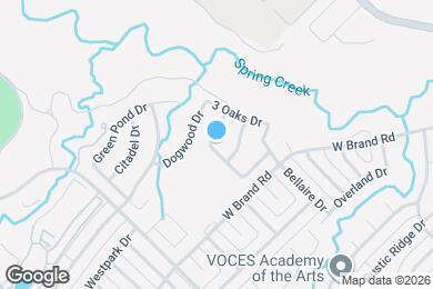 Map image of the property - 814 Honey Hill Dr