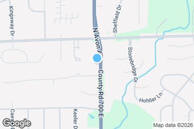 Map image of the property - 890 N Avon Ave