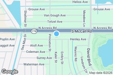 Map image of the property - 12112 Henley Ave
