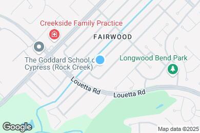 Map image of the property - 14711 Cypress Green Dr