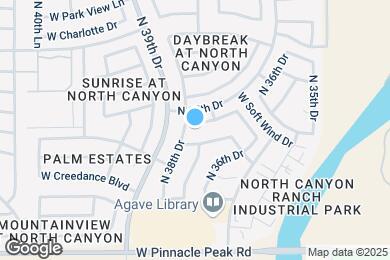 Map image of the property - 3825 W Camino Real