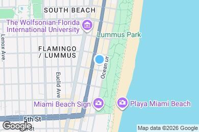 Map image of the property - 821 Ocean Ct