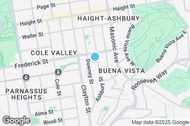 Map image of the property - 833 Ashbury St