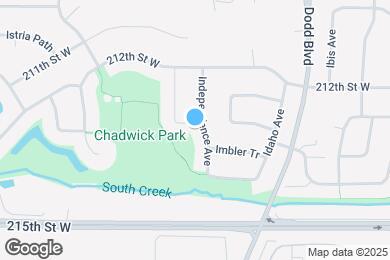 Map image of the property - 21313 Independence Ave