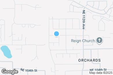 Map image of the property - 10721 NE 109th St