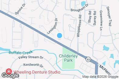 Map image of the property - 442 Thornhill Ln