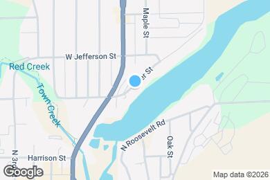 Map image of the property - 317 River St