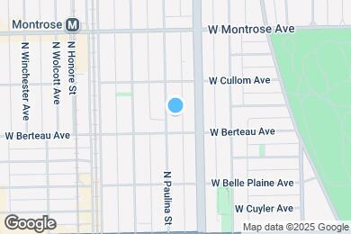 Map image of the property - 4219 N Paulina St