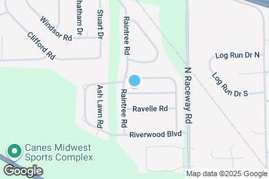 Map image of the property - 10810 Running Brook Rd