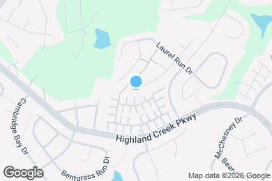 Map image of the property - 5900 Hidden Meadow Ln