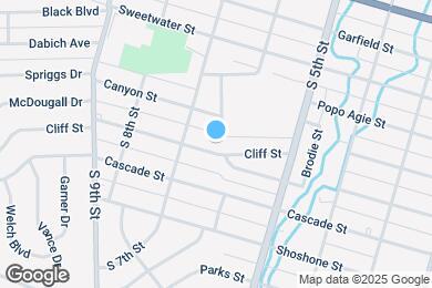 Map image of the property - 636 Cliff St