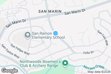 Map image of the property - 155 San Andreas Dr