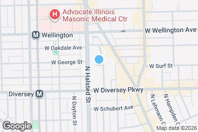 Map image of the property - 2850 N Burling St