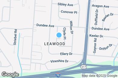 Map image of the property - 1670 Dundee Pl
