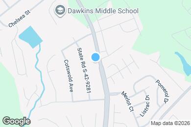 Map image of the property - 1536 E Blackstock Rd