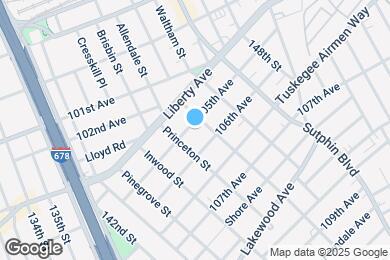 Map image of the property - 14550 105th Ave