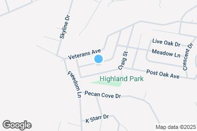 Map image of the property - 1119 Rhonda Lee St