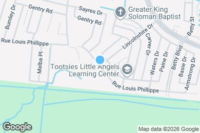 Map image of the property - 1029 Rue Louis Phillippe