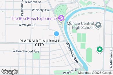 Map image of the property - 609 W Queen St