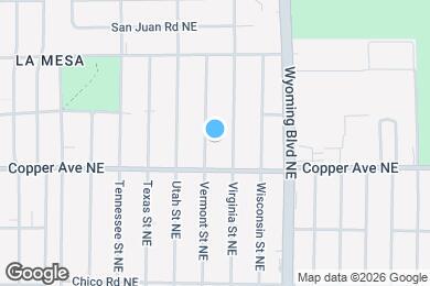 Map image of the property - 420 Vermont St NE