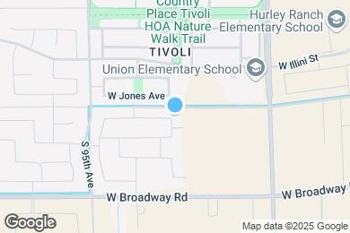Map image of the property - 4037 S 93rd Dr