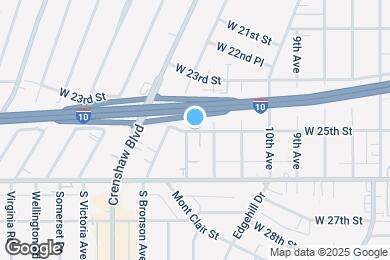 Map image of the property - 4239 W 25th St