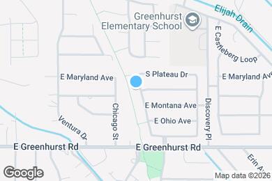 Map image of the property - 1921 S Plateau Dr
