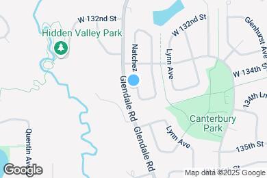 Map image of the property - 13324 Natchez Ave