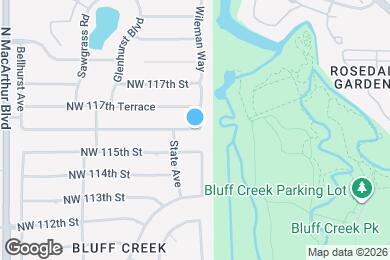 Map image of the property - 5216 NW 116th St