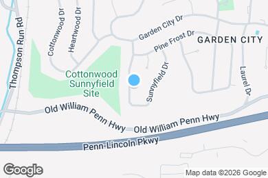 Map image of the property - 528 Sunnyfield Dr