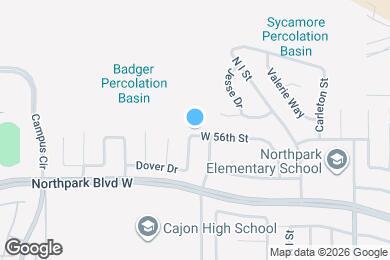 Map image of the property - 1116 W 56th St