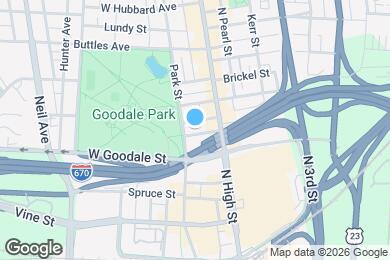 Map image of the property - 34 W Poplar Ave