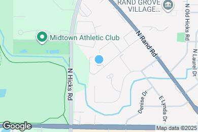 Map image of the property - 448 E Osage Ln