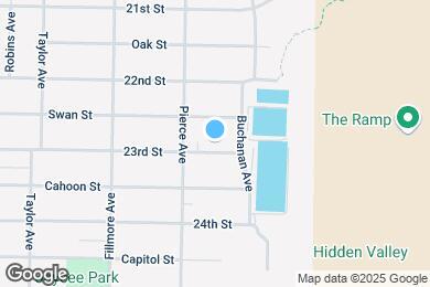 Map image of the property - 1740 23rd St