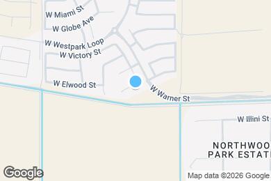 Map image of the property - 25631 W Elwood St