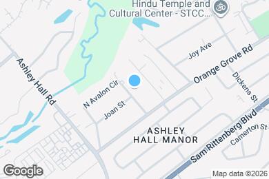 Map image of the property - 1728 E Avalon Cir