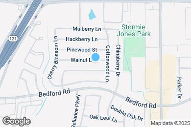 Map image of the property - 3816 Walnut Dr