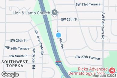 Map image of the property - 2561 SW Belle Ave