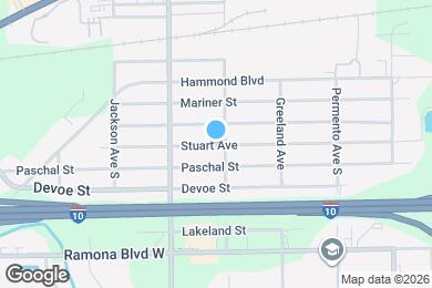 Map image of the property - 8013 Stuart Ave