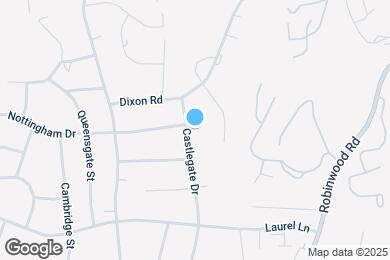 Map image of the property - 1200 Castlegate Dr