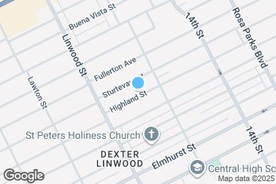 Map image of the property - 2466 Highland St