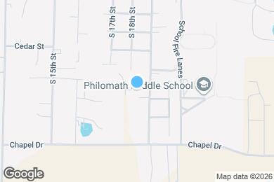 Map image of the property - 616 S 19th St