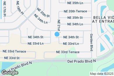 Map image of the property - 3346 NE 21st Pl